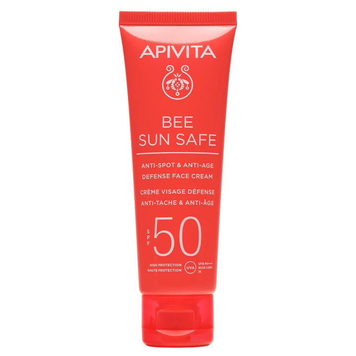 Bee Sun Safe krema za lice protiv mrlja i starenja SPF50