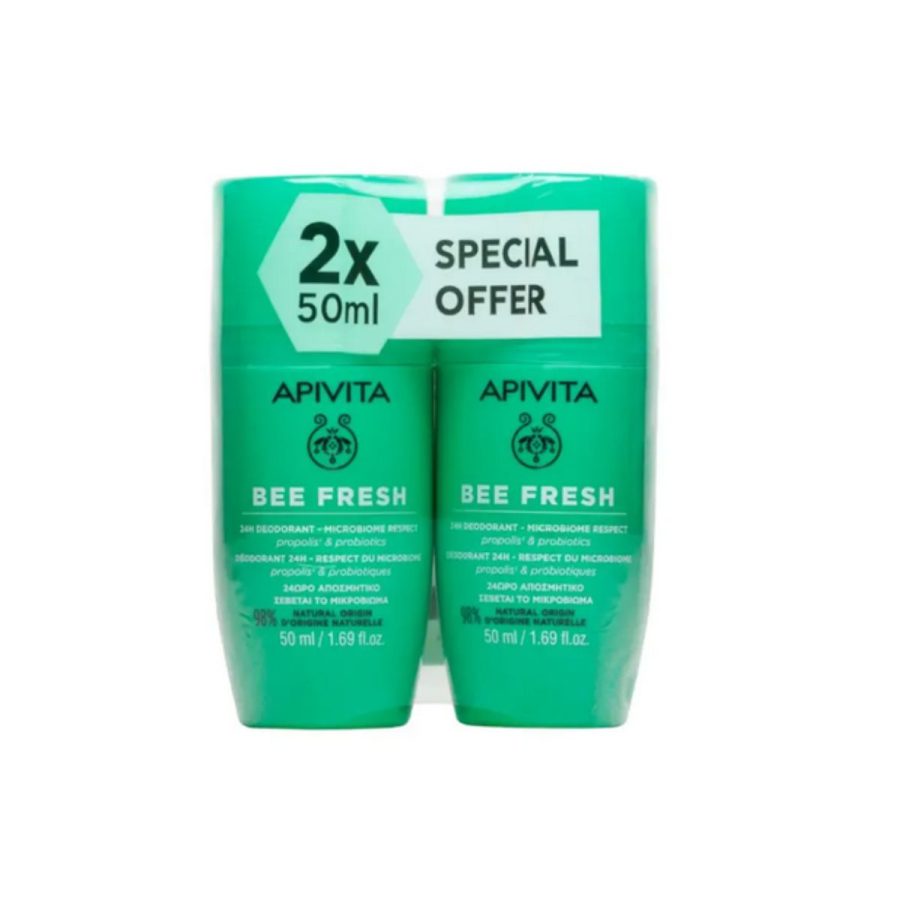 BEE FRESH deo roll-on duo pack 2x50ml
