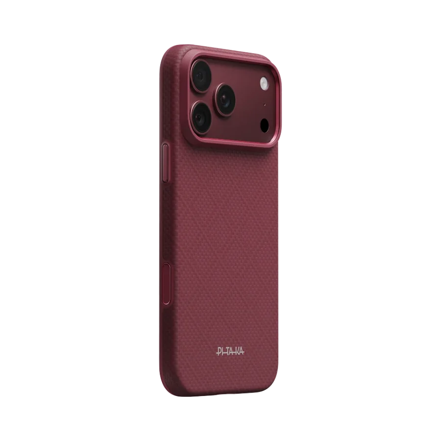 PITAKA SUMMA MASKA BURGUNDY iPhone 18 Pro Max