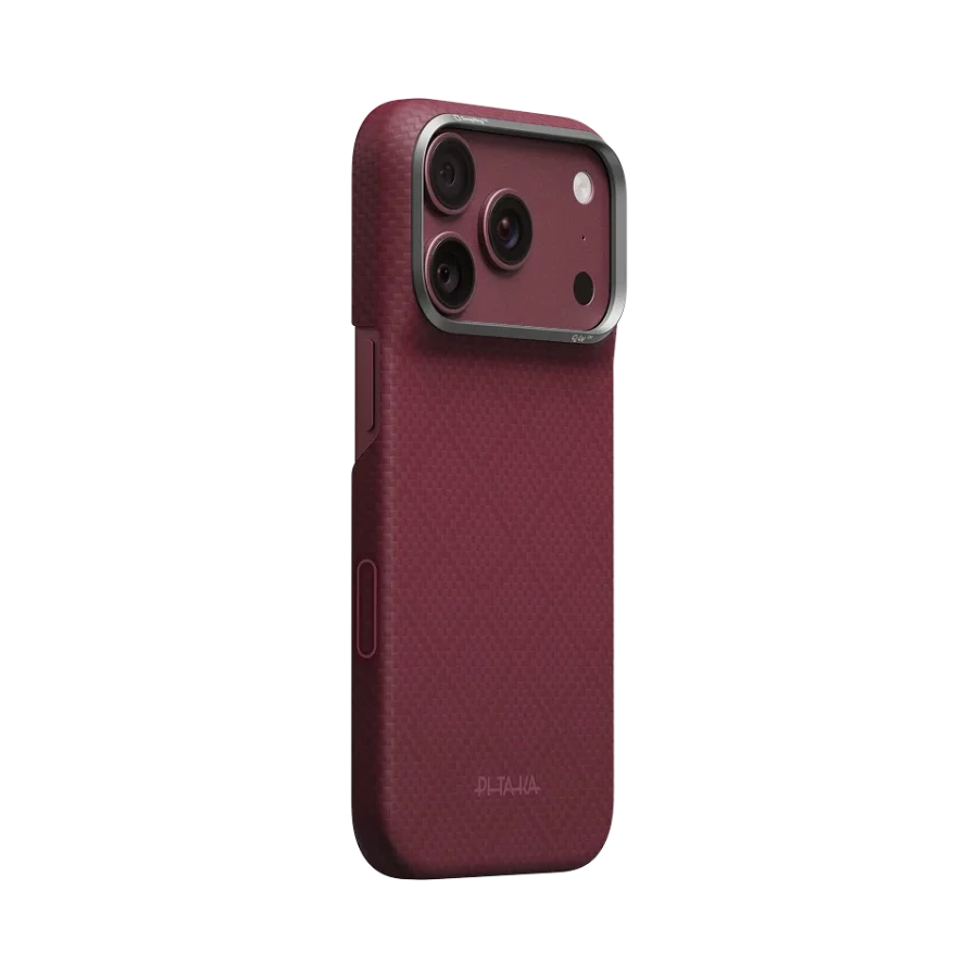 PITAKA  MASKA BURGUNDY iPhone 18 Pro