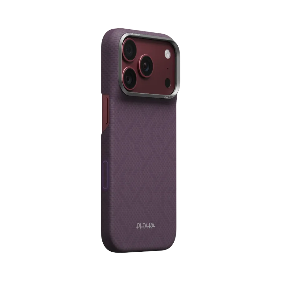 PITAKA  MASKA WEAVING PURPLE CHAROITE iPhone 18 Pro