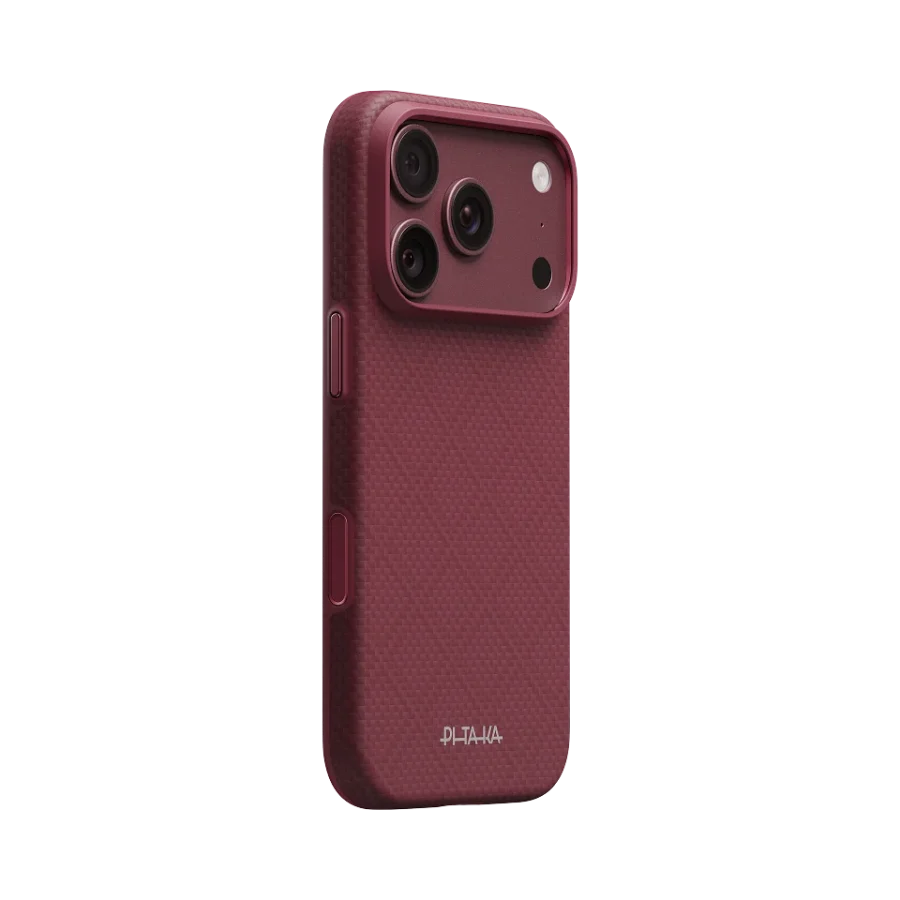 PITAKA SUMMA MASKA BURGUNDY iPhone 18 Pro