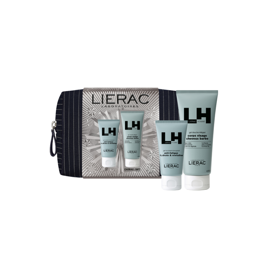 Set Lierac 2026 Men hidratantni gel za lice + gel za tuširanje