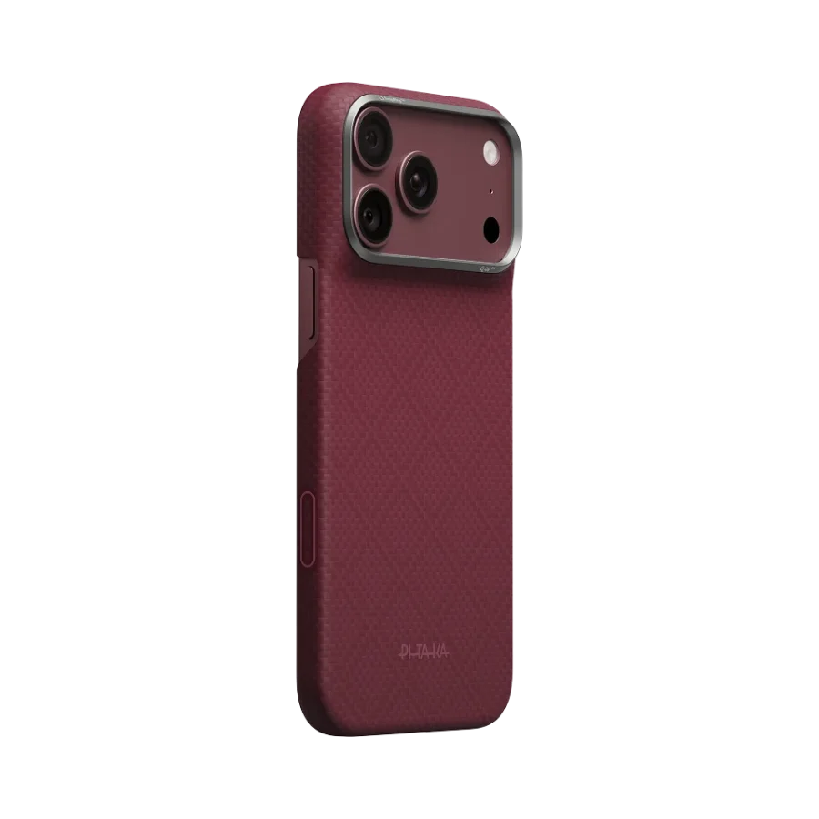 PITAKA  MASKA BURGUNDY iPhone 18 Pro Max